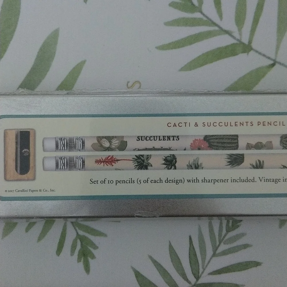 Botanical Notebook & Pencil Set